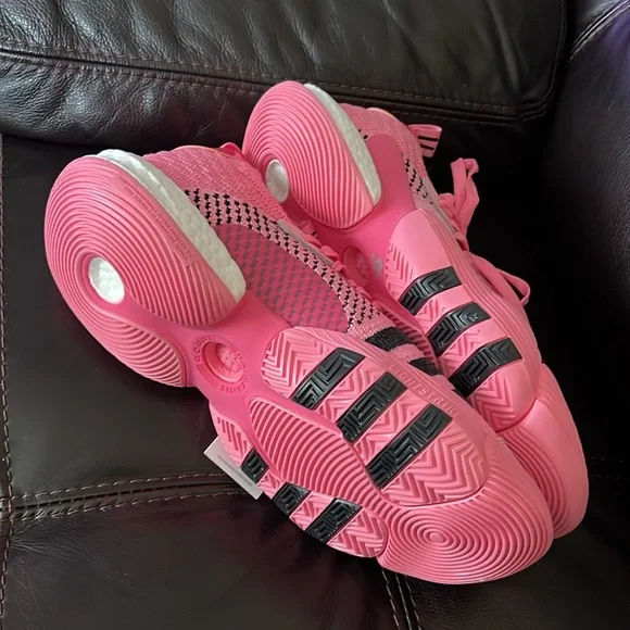 Adidas Trae Young 2 pink trap house  basketball men’s shoes size 9 NWT - Picture 7 of 8